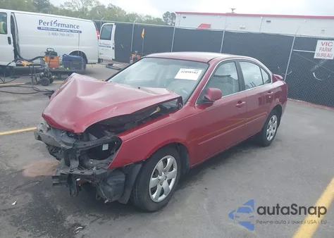 2008 Kia Optima Lx из США, поврежденный, VIN KNAGE123185209305